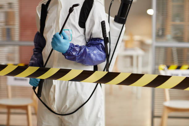 Professional Hoarding Cleanup technician working in Mahwah, NJ